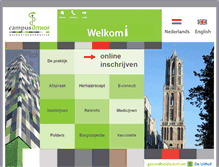 Tablet Screenshot of huisartsdeuithof.nl